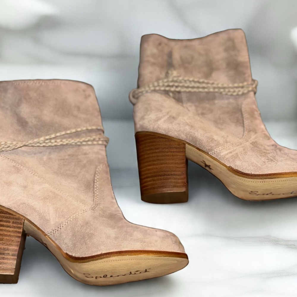 Splendid Women's Tan Heeled Boots